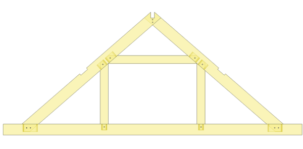 Queen Post Truss Kestrel - Image 2