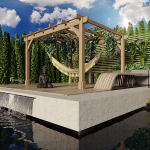 Pergola Elderberry D3m x W3.5m