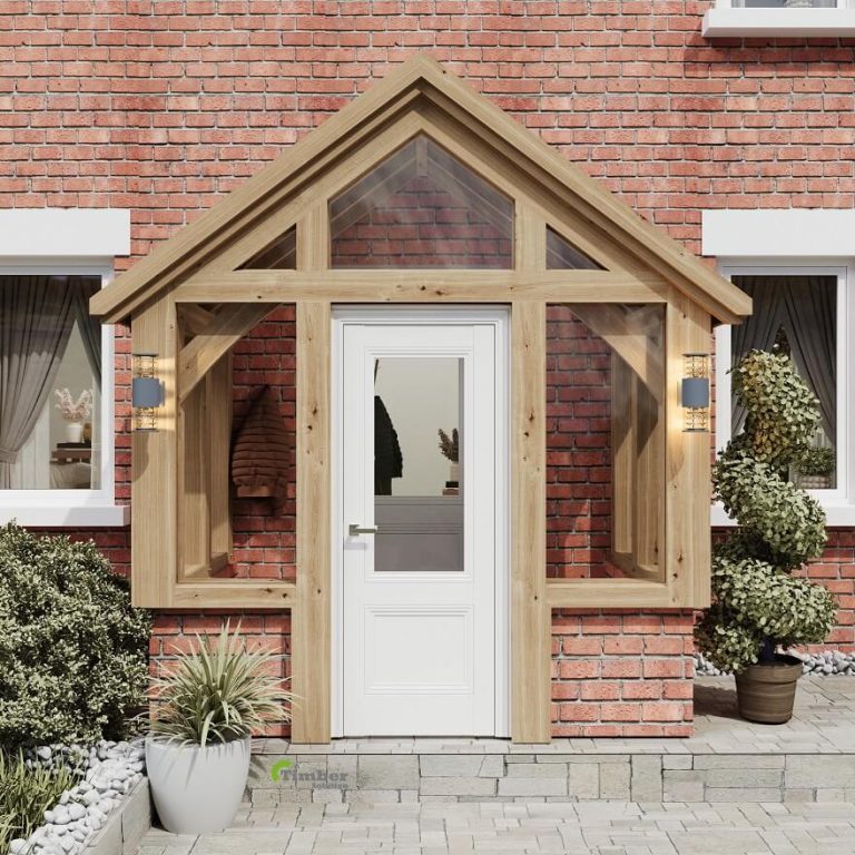 Glazed Oak Porch - Why Choose I Enhance Home with Style