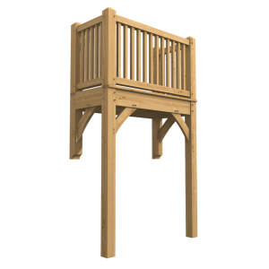 Oak Lean-To Balcony Skiddaw