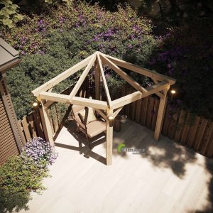 Pergola Excelsior D2.5m x W2.5m